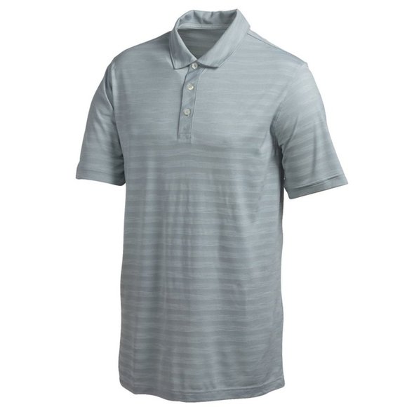 Men's Striped Puma Golf Polo - Picture 1 of 6